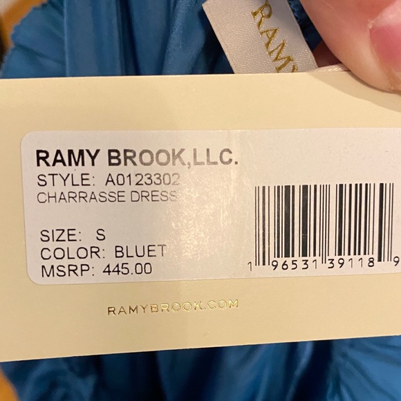 NWT!! Ramy Brook Charrasse Tiered Mini Dress Size Small - Picture 4 of 13